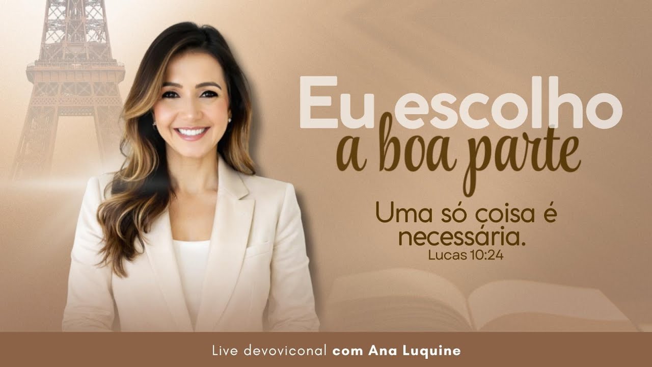 Programa EU ESCOLHO A BOA PARTE | Como descansar em Deus?