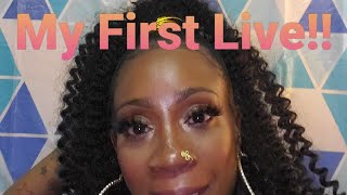 It's My First LIVE!! It's a celebration 🍾🎉 Let's party 🥳🎉🤪 #shelterlife #welit #homeless #blessed