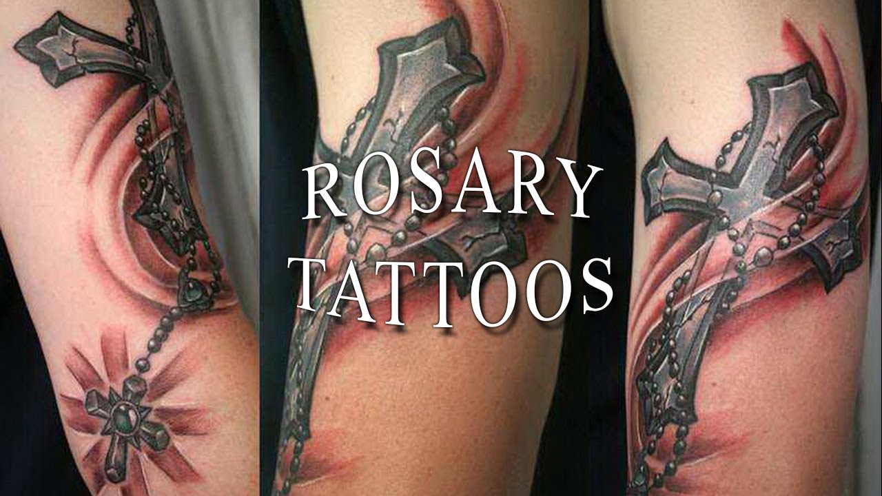 Rosary Wrapped around Arm Tattoo | TikTok