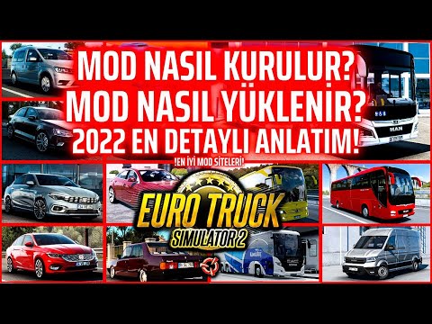 Video: Euro Truck Simulator'da Modlar Nasıl Kurulur: 12 Adım