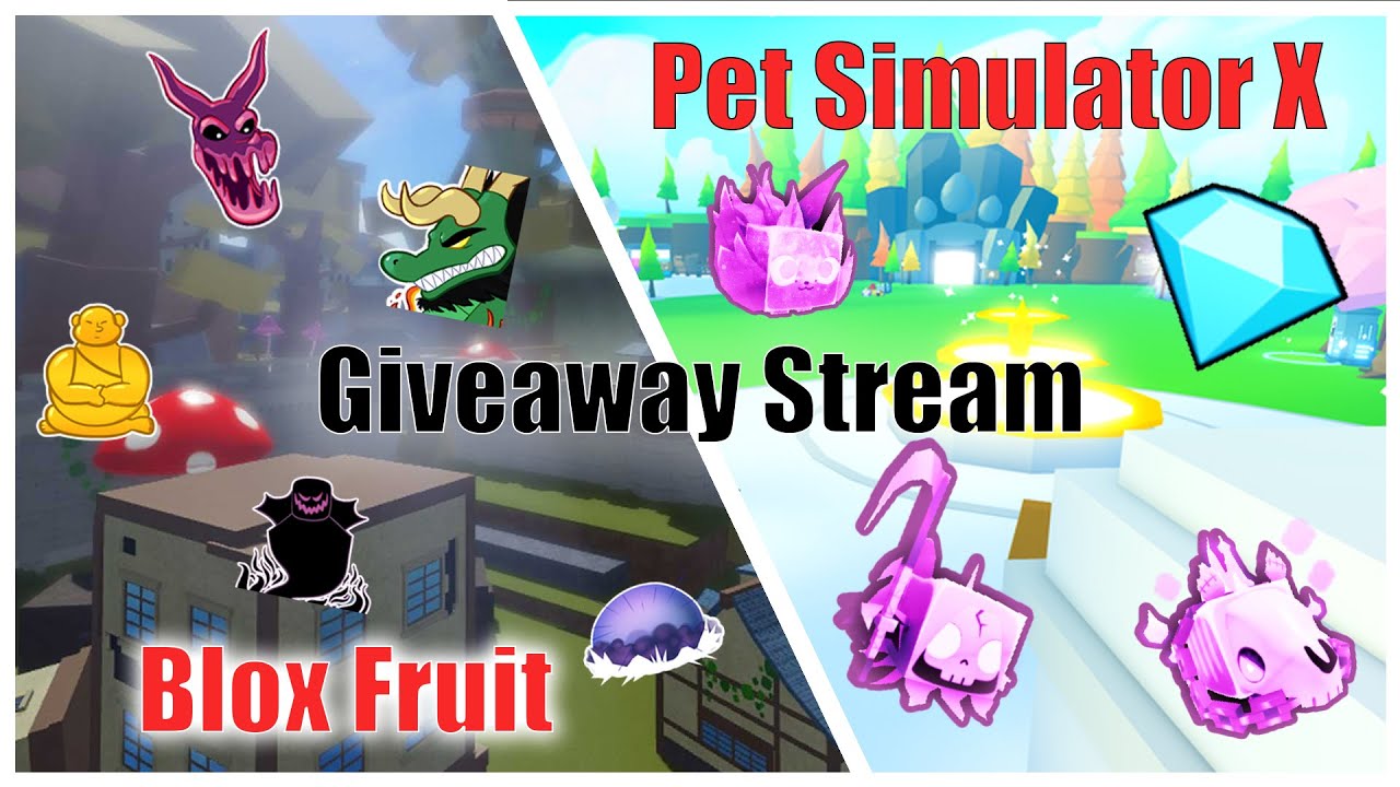 Blox fruits x Pet sim x