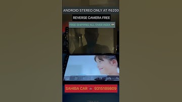 Cheapest android stereo for car with reverse camera