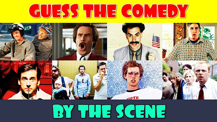 Guess the Comedy Movie by the Scene