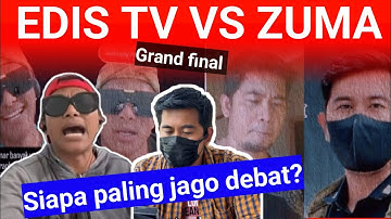 Siapa yang paling jago debat Edis tv atau zuma? Siapa jagoan anda? 