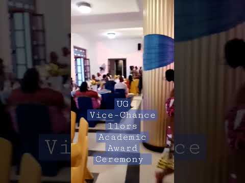 Видео: UG Vice Chancellors Awards Ceremony