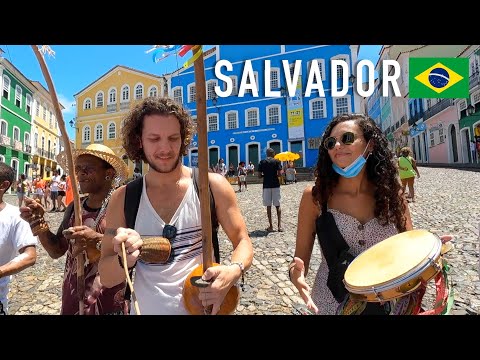 Video: Pelourinho, Salvador: 'n Stad binne 'n stad