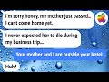 AirText Pro - My husband tried to use his mother as an excuse to cheat! it wasn't the first time