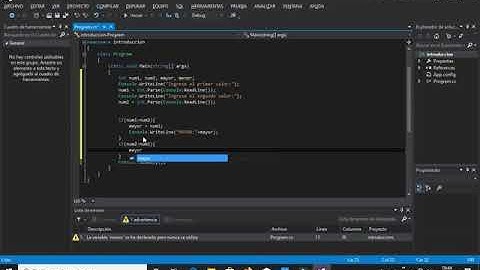 Estructura selectiva IF   C#