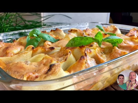 Фаршированные Макароны-Ракушки! | Понравится и детям и взрослым!