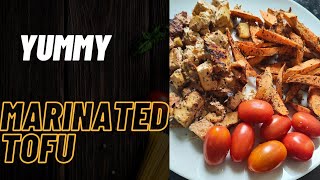 MARINATED TOFU #yummy#vegetarian#healthy#tofu#recipe#video#youtube#trending#lifestyle
