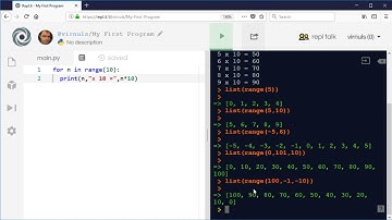 Python 3 - Repetition / Loops with For