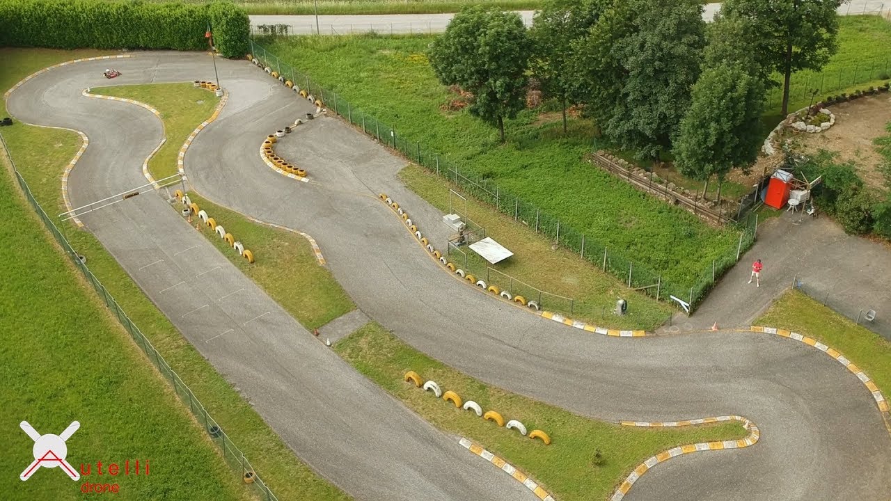 DRONE, KARTODROMO PISTA VERDE INDUNO OLONA (VA)
