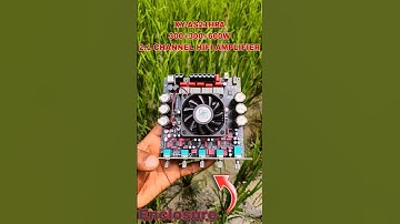 Best class d amplifier in 2025 || XY-AS21HPA || tpa3255 amplifier #shorts