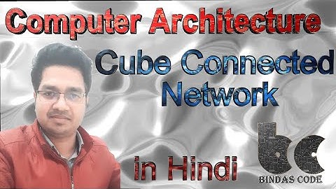 38. Cube Connected Network in Hindi - Computer Architecture