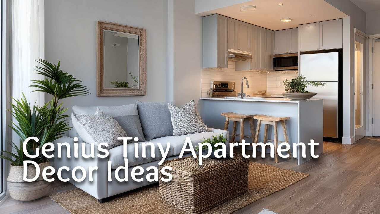 Genius Tiny Apartment Decor Ideas That Maximize Space | Smart Small ...