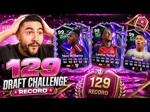 THE FIRST 99 RATED CARD IN HISTORY BRINGS US CLOSE TO THE WORLD RECORD IN THE FC 26 129 DRAFT CHA...