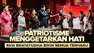 JIWA PATRIOTISME! Satu Studio Haru Lihat Bratayudha - Indonesia’s Got Talent
