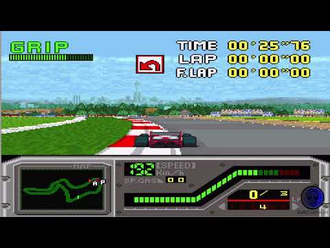 Redline F1 Racer - Super Nintendo SNES