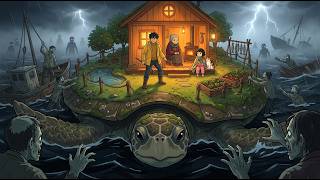 Survived on the Back of a Giant Sea Turtle During a Zombie Apocalypse | Treeveil Shelter