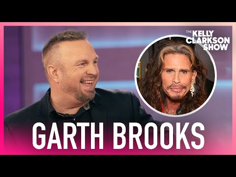Garth Brooks Showered With Steven Tyler