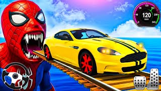 Superhero Car Mega Ramp Driving Tracks - GT Car Stunts Racing 3D - Android GamePlay screenshot 5