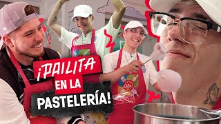 PAILITA: UN DÍA COMO PASTELERO ​😱🍰​​​ ¡CREÓ UN SABOR DE HELADO! ​😋​​​🍦​​ URBANOS A PRUEBA