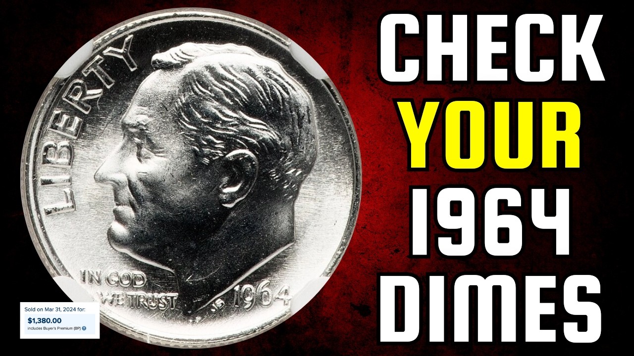 Do Not Spend this 1964 Dime! - YouTube