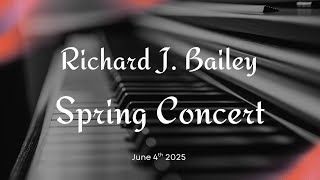 R.J. Bailey Spring Concert 2025