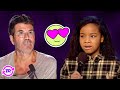 Video thumbnail of "WOW! She's Just 12 Years Old But... Watch What Simon Does After She Opens Her Mouth!"