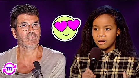 WOW! She's Just 12 Years Old But... Watch What Simon Does After She Opens Her Mouth!