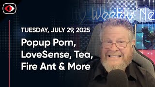 Popup Porn, LoveSense, Tea, Fire Ant, Scatterede Spider, AI Pricing, Josh Marpet... - SWN #498