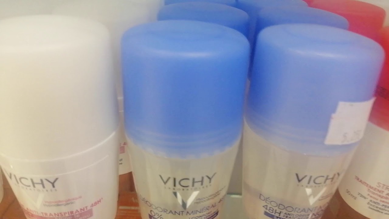 Vichy فيشي اختاري مزيل العرق اللي يناسبك Youtube