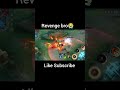 Revenge bro#mobilelegends#gusion#shortvideo