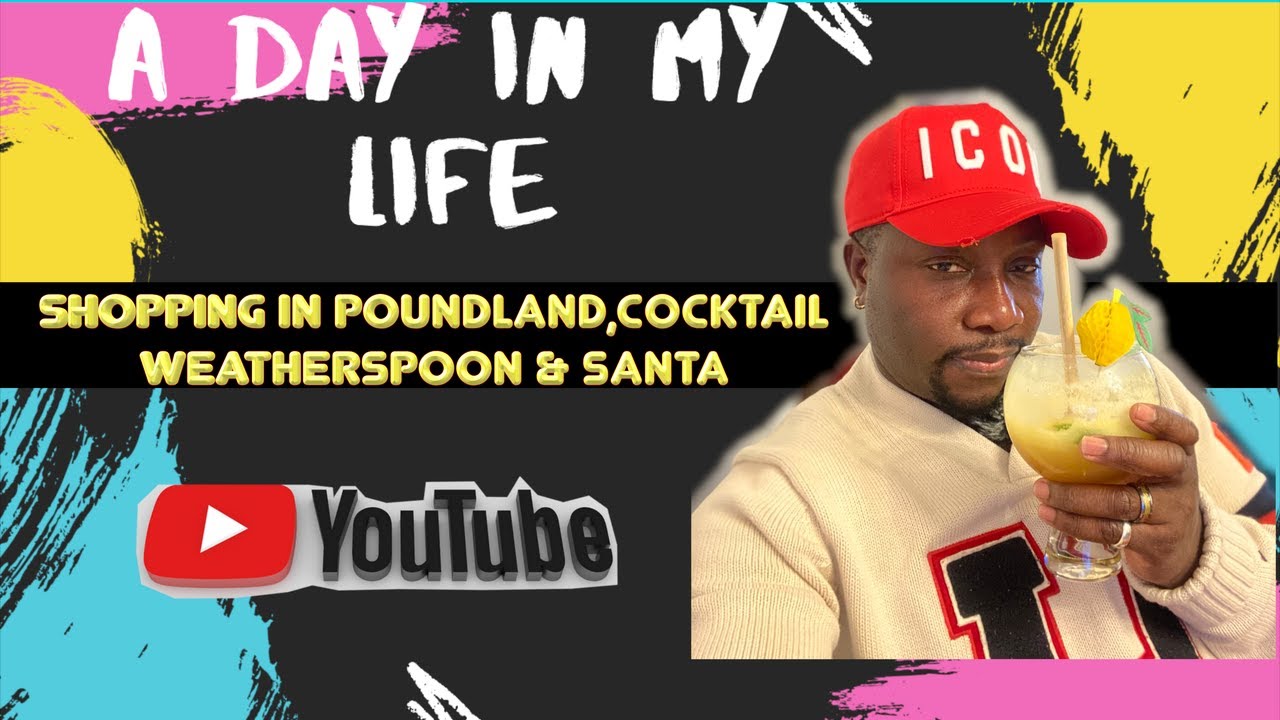 LIFE IN THE UK POUNDLAND,WEATHERSPOON SANTA IN ALDI & SPECIAL COCKTAIL VLOGMAS DAY 13 YouTube