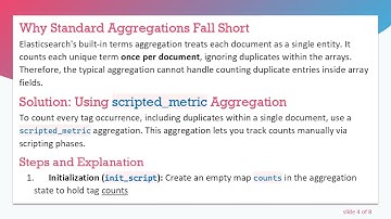 How to Count Each Occurrence in an Elasticsearch Array Field Using scripted_metric Aggregation