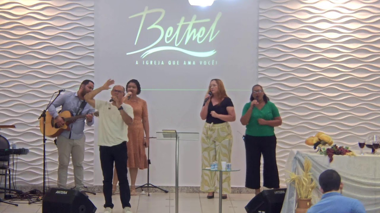 Igreja Bethel Quarta com Deus ao vivo 16/03/2022 19h30, Culto de louvor,  celebração ao Senhor e pregação da palavra de Deus. Igreja Bethel. A Igreja  que ama você!