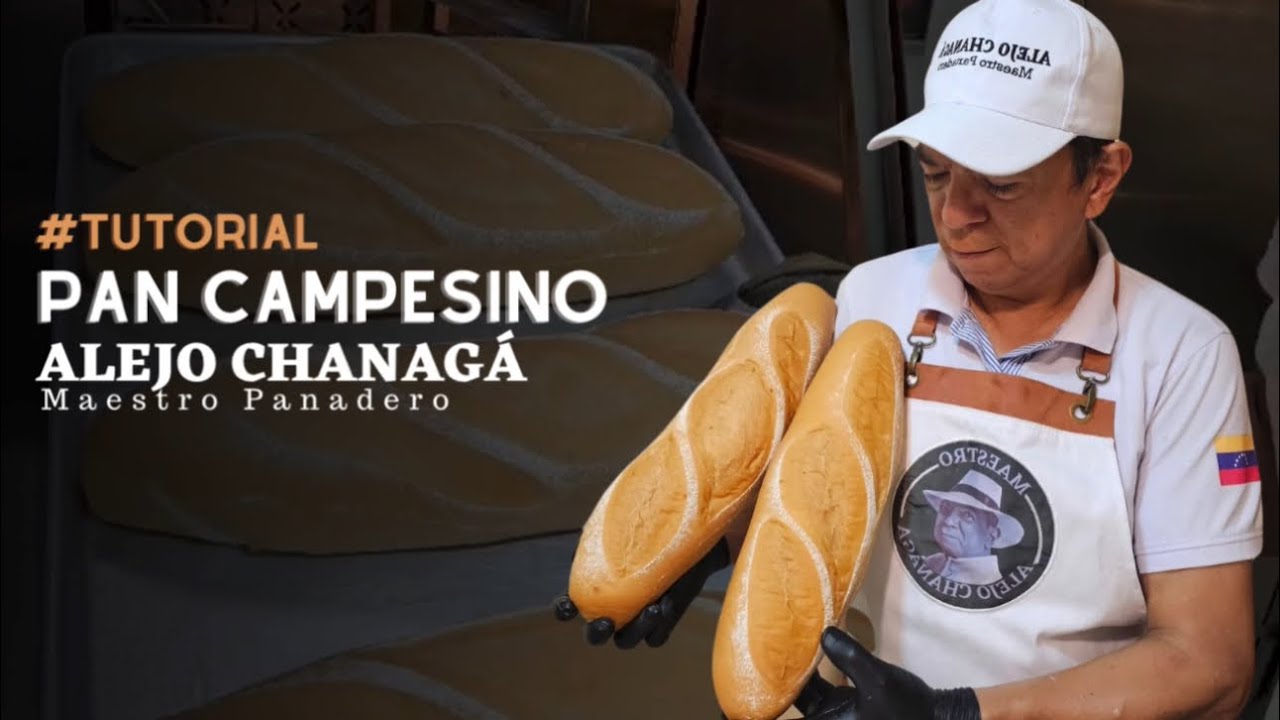 Pan campesino por el Maestro Panadero Alejo Chanaga