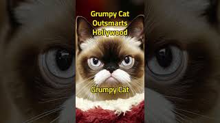Grumpy Cat Outsmarts Hollywood #grumpycat #viralsensation #internetfame #youtubefame