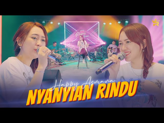 HAPPY ASMARA - NYANYIAN RINDU ( Official Live Music ) class=
