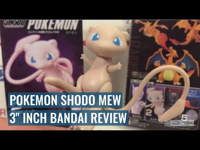 Pokemon Shodo - Kit Mew, Mewtwo e Charizard - Bandai em Promoção