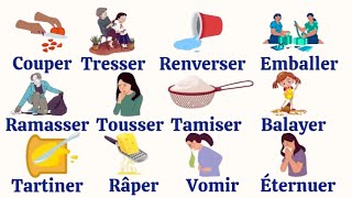 100 verbs in French with images ✍️ 100 verbs in French with images ✍️