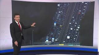 Serious backups on I-40 East due to crash, overnight construction