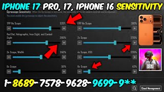 Iphone 17 Pro Max, Iphone 17, Iphone Device New Bgmi Sensitivity Settings Bgmi New Sensitivity