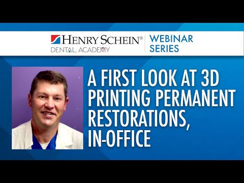 A First Look at 3D Printing Permanent Restorations, In-Office