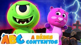 El Zombie tiene un monstruito  Canciones infantiles | A Bebés Contentos | ABC Español