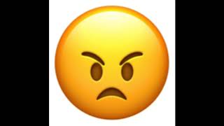 Angry Face Emoji
