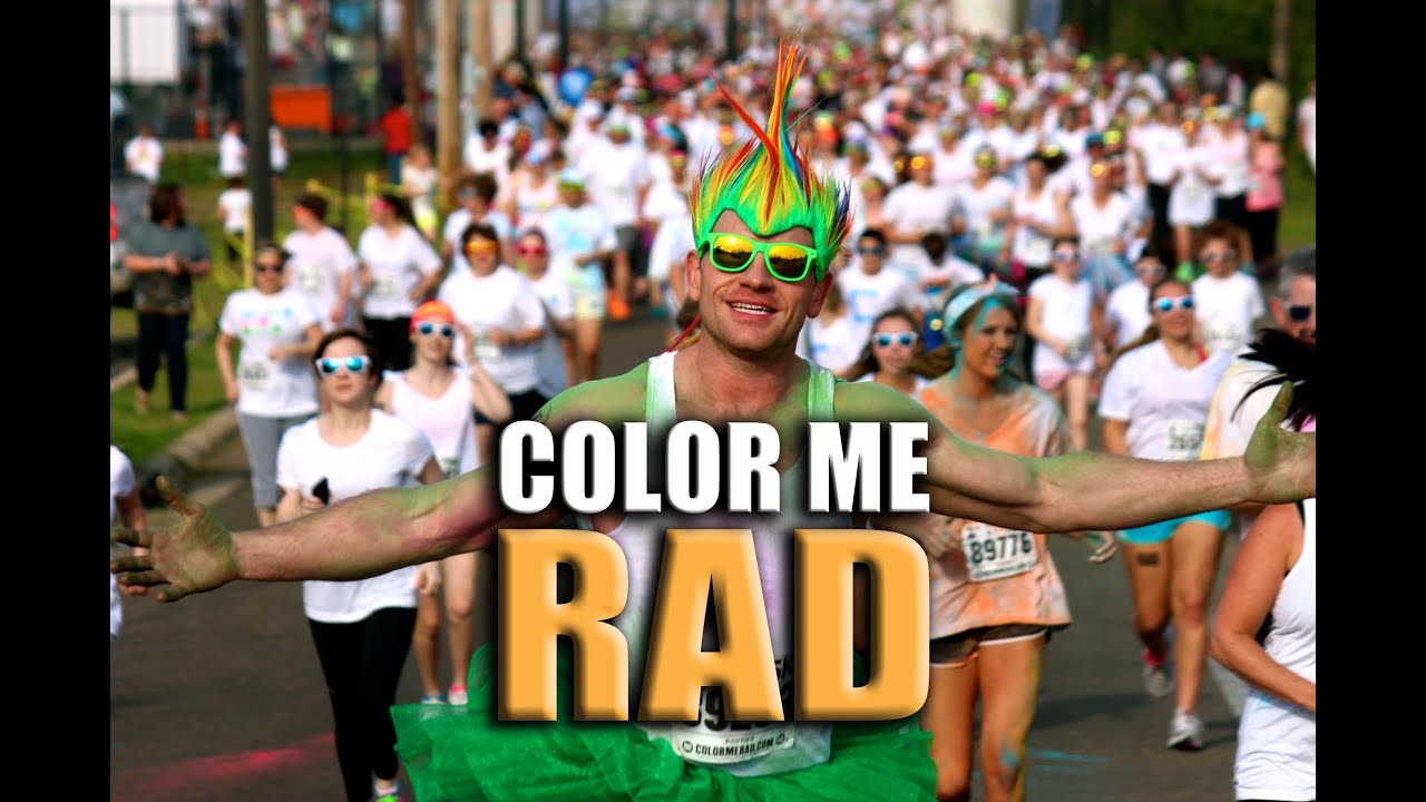 The Ultimate Color Me Rad Video II - YouTube