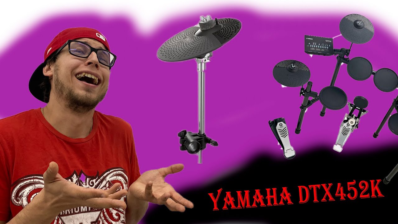 Yamaha DTX452K additional СYMBAL REVIEW | YAMAHA СYMBAL PCY95AT| Electronic  drum set сymbal |
