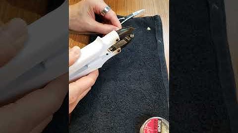 How to re-tip keratin hair extensions