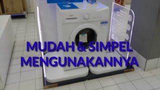 Tutorial Penggunaan Mesin Cuci Front Loading Midea MFE70 Part 2